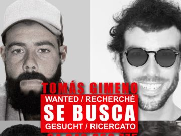 Publican nuevos retratos robot de Tomás Gimeno, el padre de las niñas desaparecidas en Tenerife