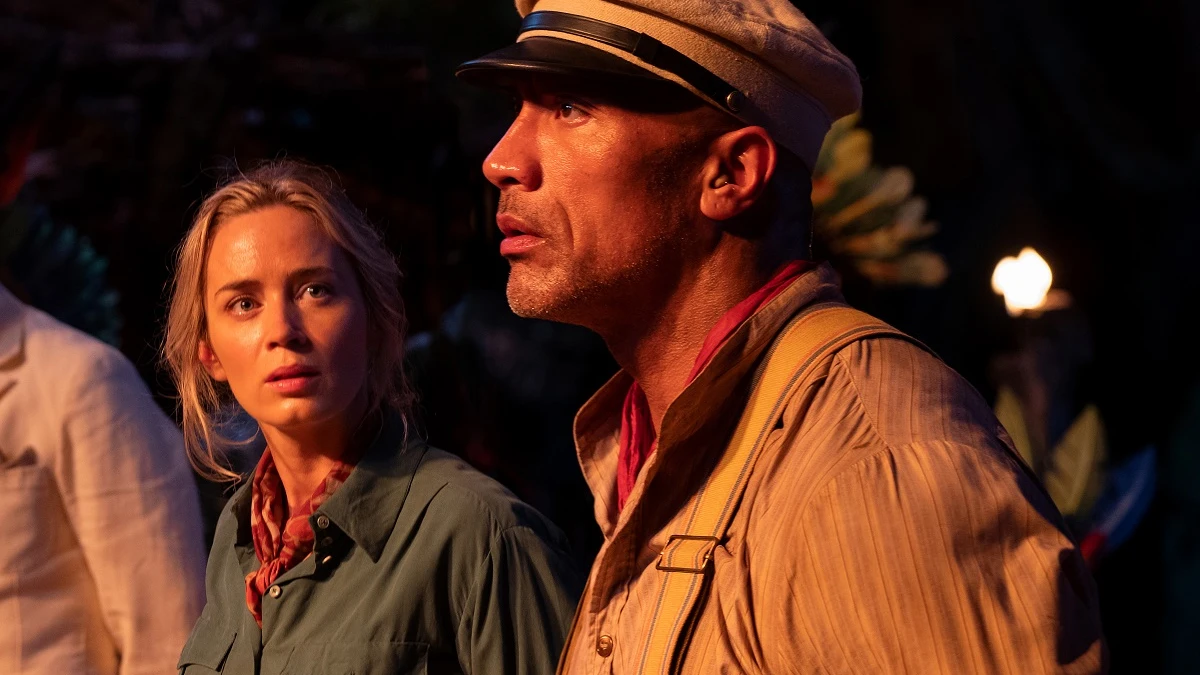 Emily Blunt y Dwayne Johnson en 'Jungle Cruise' Emily Blunt y Dwayne Johnson en 'Jungle Cruise'