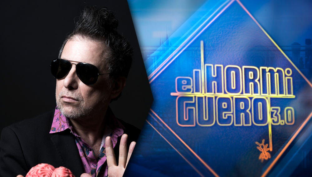 Andrés Calamaro llega con su música el lunes 31 de mayo a 'El Hormiguero 3.0'