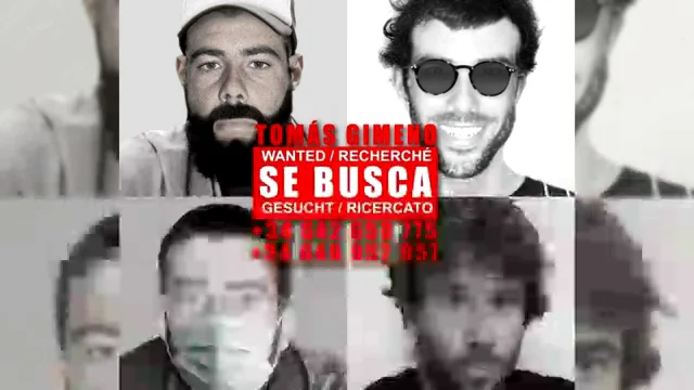 Cartel de búsqueda de Tomas, el padre de las niñas desaparecidas en Tenerife Cartel de búsqueda de Tomas, el padre de las niñas desaparecidas en Tenerife