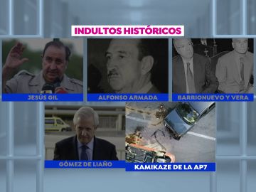 Otros indultos polémicos en la historia reciente de España: de Alfonso Armada a Jesús Gil