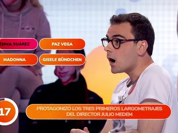 Pablo alucina con su propio fallo en ‘Una de Cuatro’ Pablo alucina con su propio fallo en ‘Una de Cuatro’