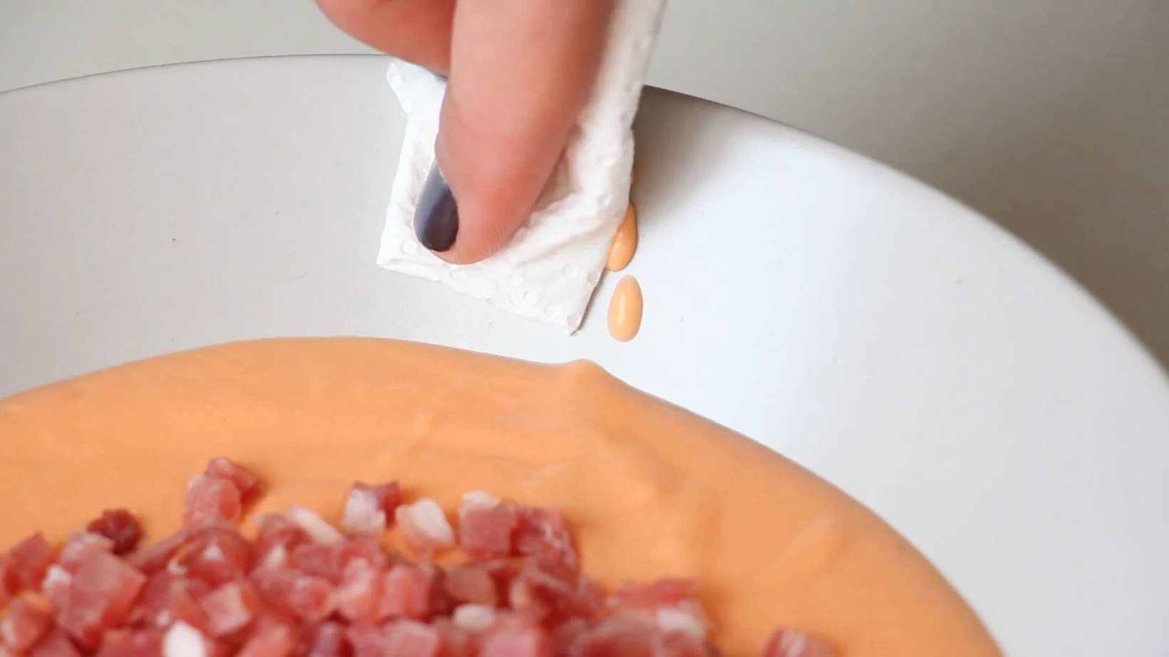 Presentación de un plato