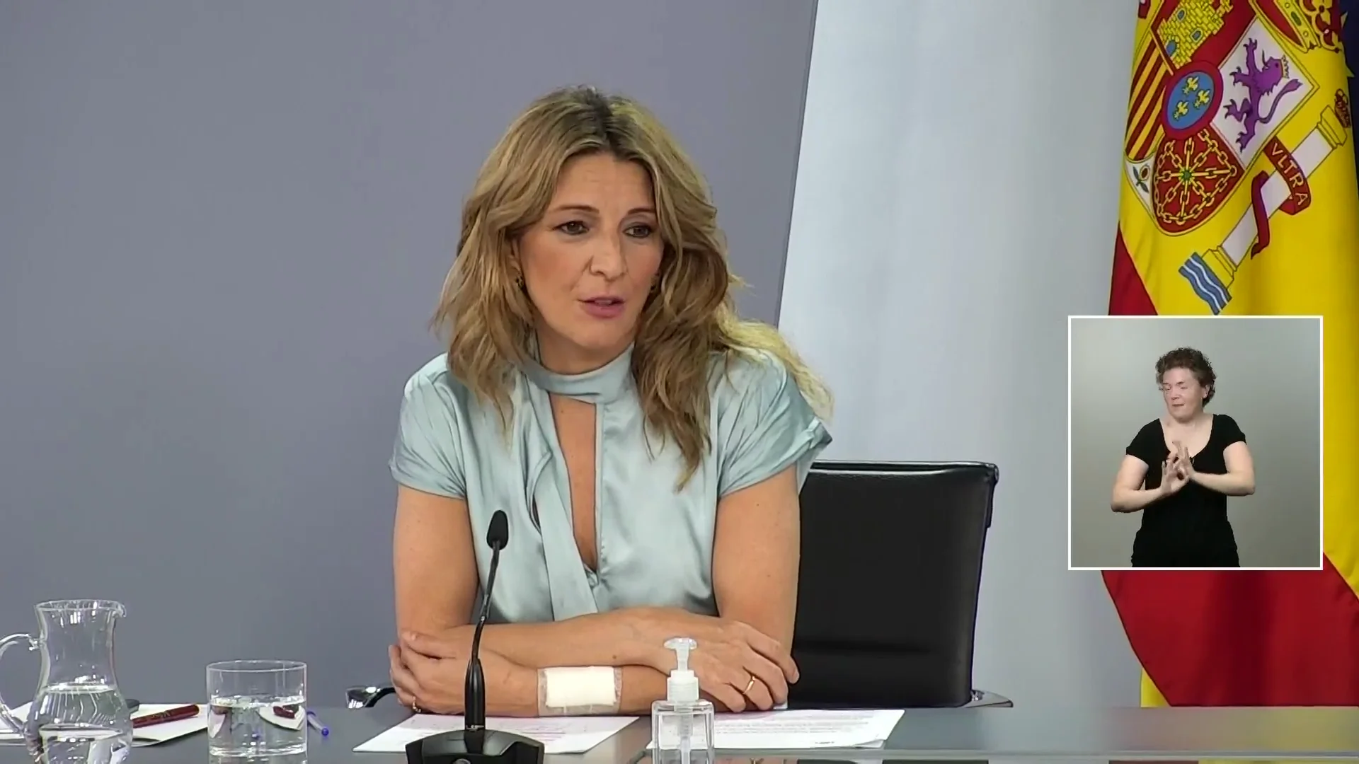 Yolanda Díaz, tras la prórroga de los ERTE: "Hoy muchas familias van a dormir tranquilas" Yolanda Díaz, tras la prórroga de los ERTE: "Hoy muchas familias van a dormir tranquilas"
