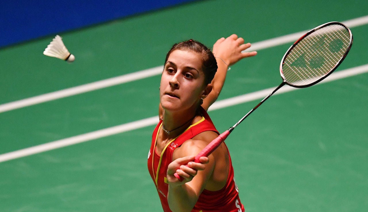 Carolina Mar&iacute;n en acci&oacute;n