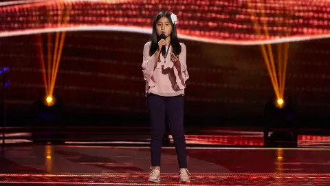Samantha Fonseca canta ‘Amor eterno’ en las Audiciones a ciegas de ‘La Voz Kids’ Samantha Fonseca canta ‘Amor eterno’ en las Audiciones a ciegas de ‘La Voz Kids’
