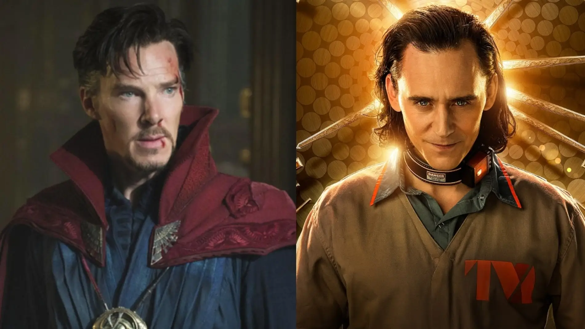 Doctor Strange y Loki de Marvel