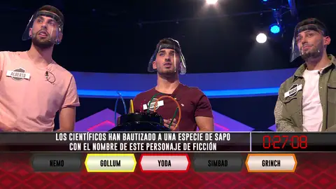Un sapo hace estallar la cuarta bomba de ‘Abubillos’ en ‘¡Boom!’ Un sapo hace estallar la cuarta bomba de ‘Abubillos’ en ‘¡Boom!’