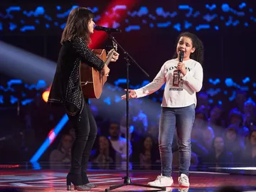 Vanesa Martín cumple el sueño de Nayara de Jesús cantando ‘Complicidad’ en las Audiciones a ciegas de ‘La Voz Kids’ Vanesa Martín cumple el sueño de Nayara de Jesús cantando ‘Complicidad’ en las Audiciones a ciegas de ‘La Voz Kids’