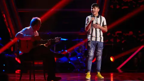 El Popo canta ‘Dicen que príncipe y reyes tiene’ en las Audiciones a ciegas de ‘La Voz Kids’ El Popo canta ‘Dicen que príncipe y reyes tiene’ en las Audiciones a ciegas de ‘La Voz Kids’