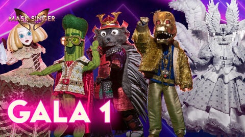 Las máscaras de la gala 1 de Mask Singer