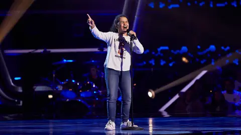 Nayara de Jesús canta ‘Hit the Road Jack’ en las Audiciones a ciegas de ‘La Voz Kids’ Nayara de Jesús canta ‘Hit the Road Jack’ en las Audiciones a ciegas de ‘La Voz Kids’