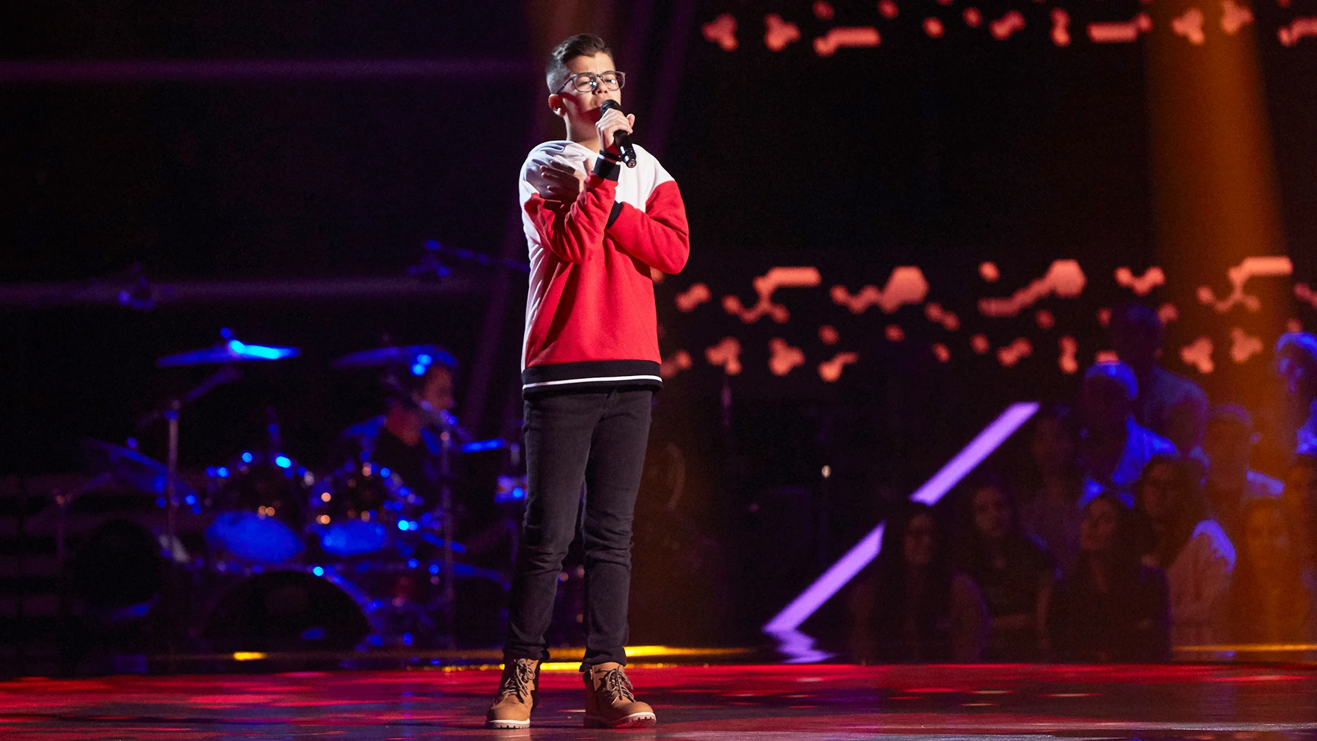 Samuel Mart&iacute;n canta &lsquo;Coraz&oacute;n hambriento&rsquo; en las Audiciones a ciegas de &lsquo;La Voz Kids&rsquo;