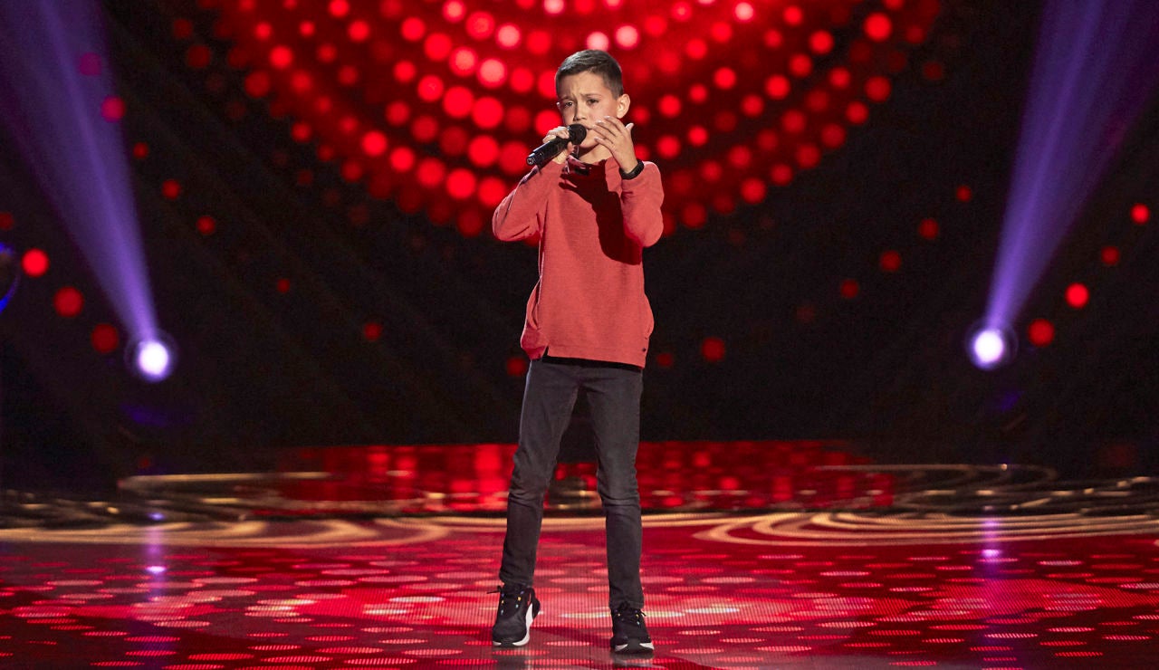 Lucas Mesa canta &lsquo;Seven years&rsquo; en las Audiciones a ciegas de &lsquo;La Voz Kids&rsquo;