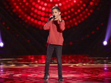 Lucas Mesa canta ‘Seven years’ en las Audiciones a ciegas de ‘La Voz Kids’