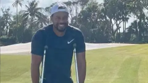 Tiger Woods: "Mi objetivo número 1 es volver a caminar por mí mismo" Tiger Woods: "Mi objetivo número 1 es volver a caminar por mí mismo"