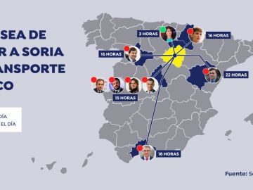 Mapa Soria