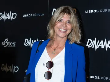 Arancha de Benito en una presentación en Madrid Arancha de Benito en una presentación en Madrid