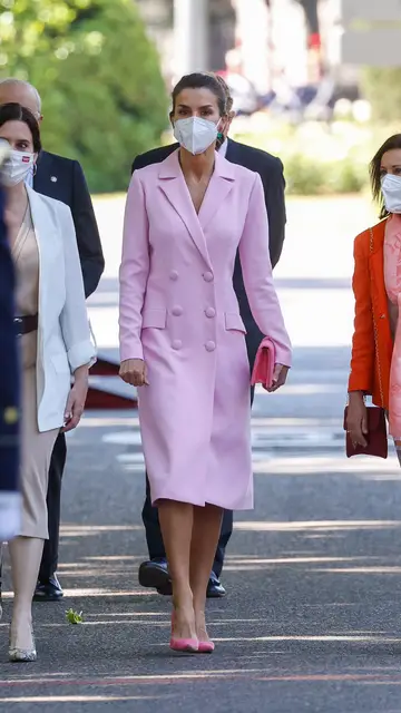 La reina Letizia en el día de las Fuerzas Armadas La reina Letizia en el día de las Fuerzas Armadas