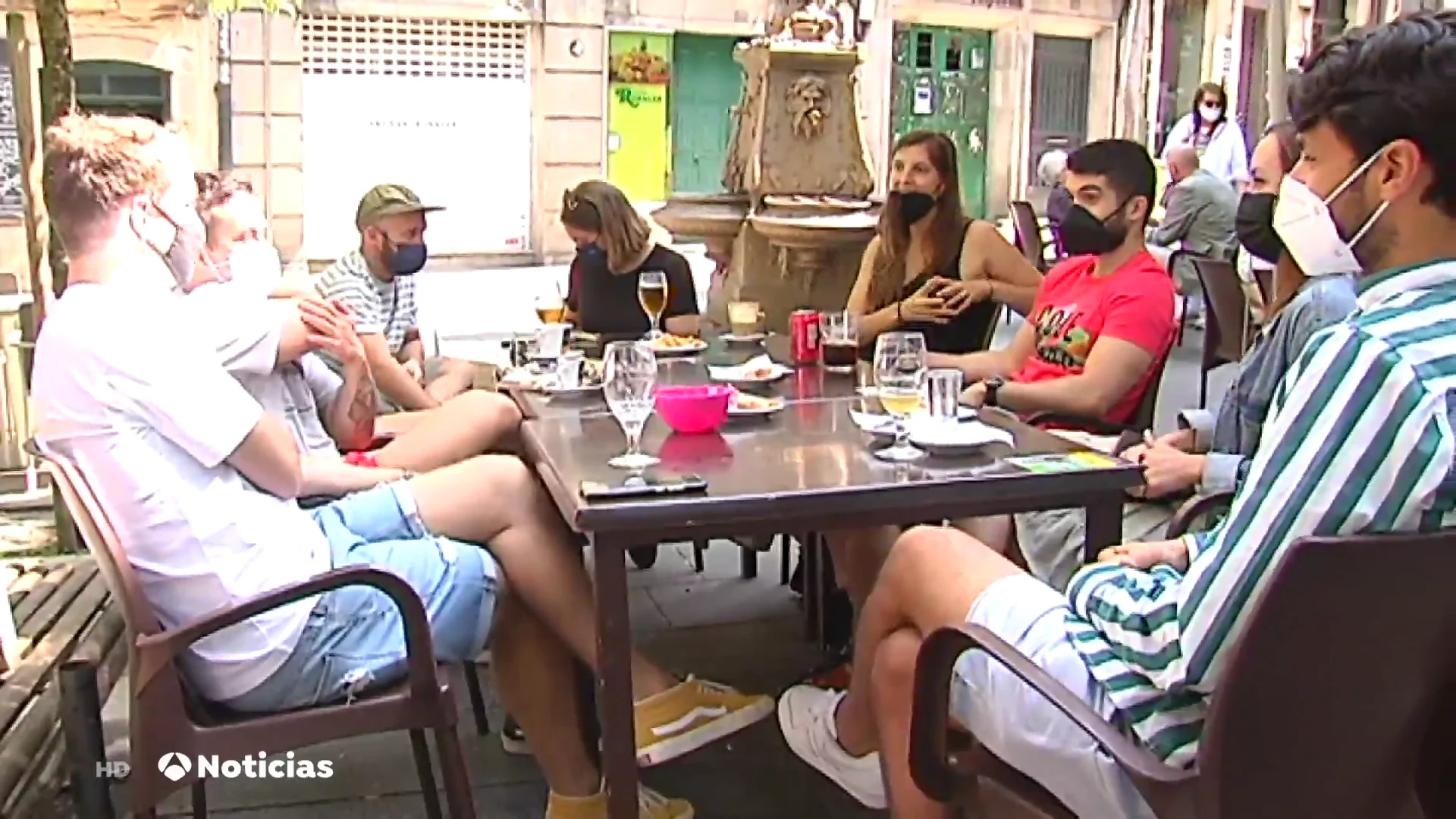 Fin de semana de reencuentros en Galicia tras ampliarse las reuniones a 10 personas en exterior