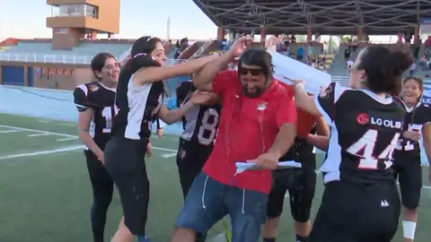 Las Rozas Black Demonds son campeonas de la Liga de fútbol americano Las Rozas Black Demonds son campeonas de la Liga de fútbol americano