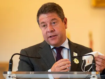 El presidente de Castilla - La Mancha, Emiliano García-Page El presidente de Castilla - La Mancha, Emiliano García-Page