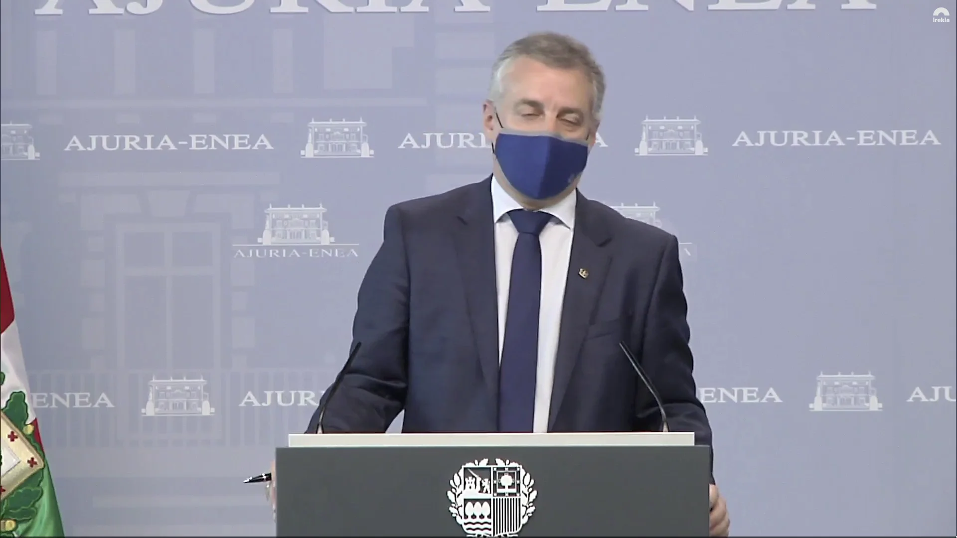I&ntilde;igo Urkullu anuncia nuevas restricciones en el Pa&iacute;s Vasco, v&iacute;deo &iacute;ntegro
