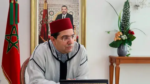El ministro de Exteriores de Marruecos, Nasar Burita Marruecos