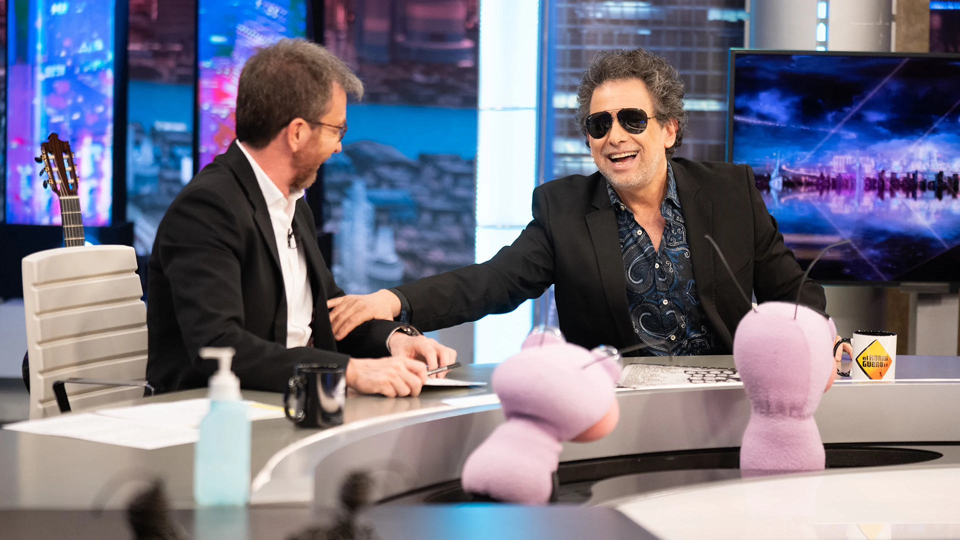 Los mejores consejos de Andr&eacute;s Calamaro para las futuras estrellas del rock: "El desenga&ntilde;o amoroso se puede rentabilizar un poco"