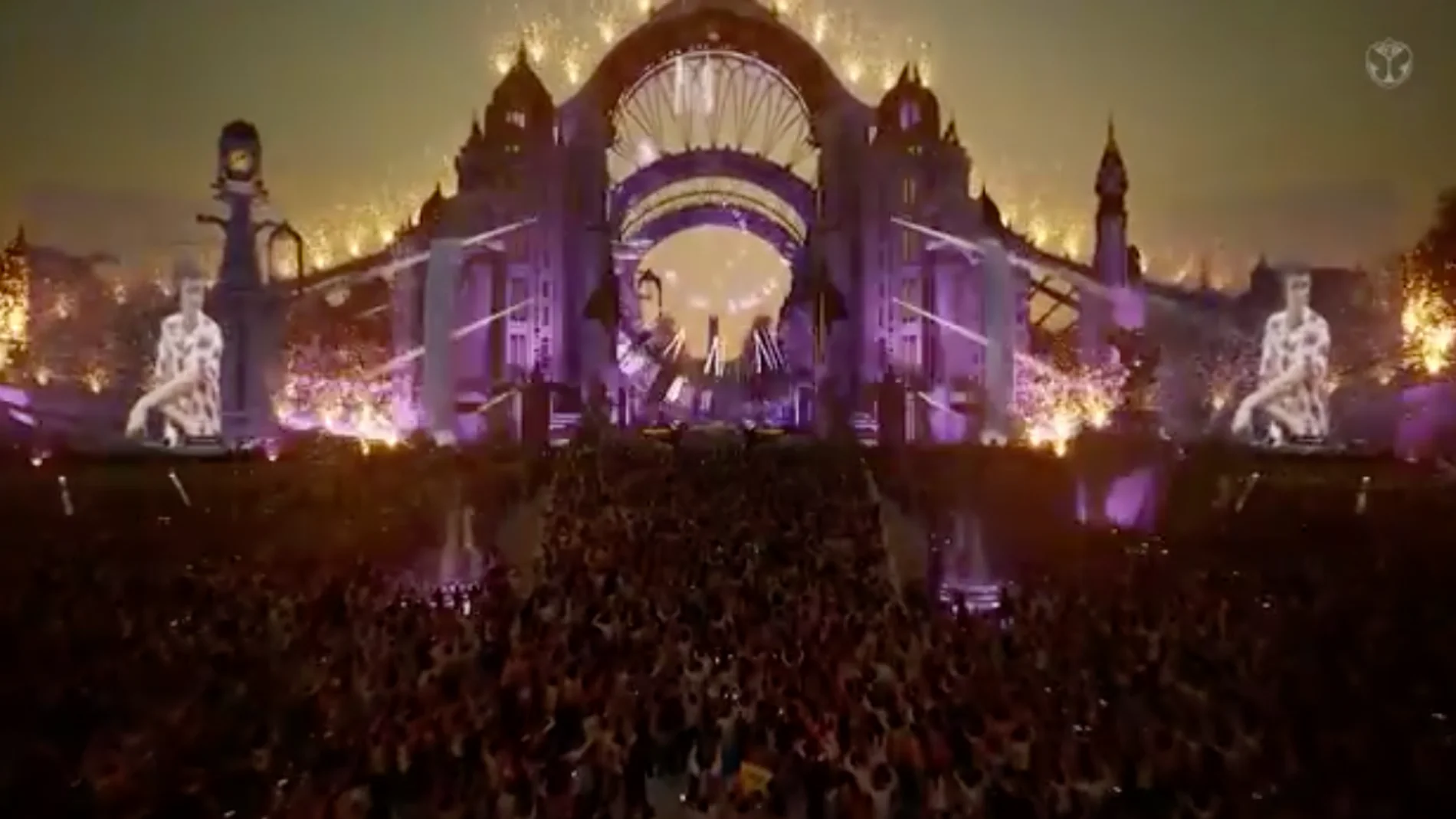 El festival de música Tomorrowland graba una nueva edición virtual