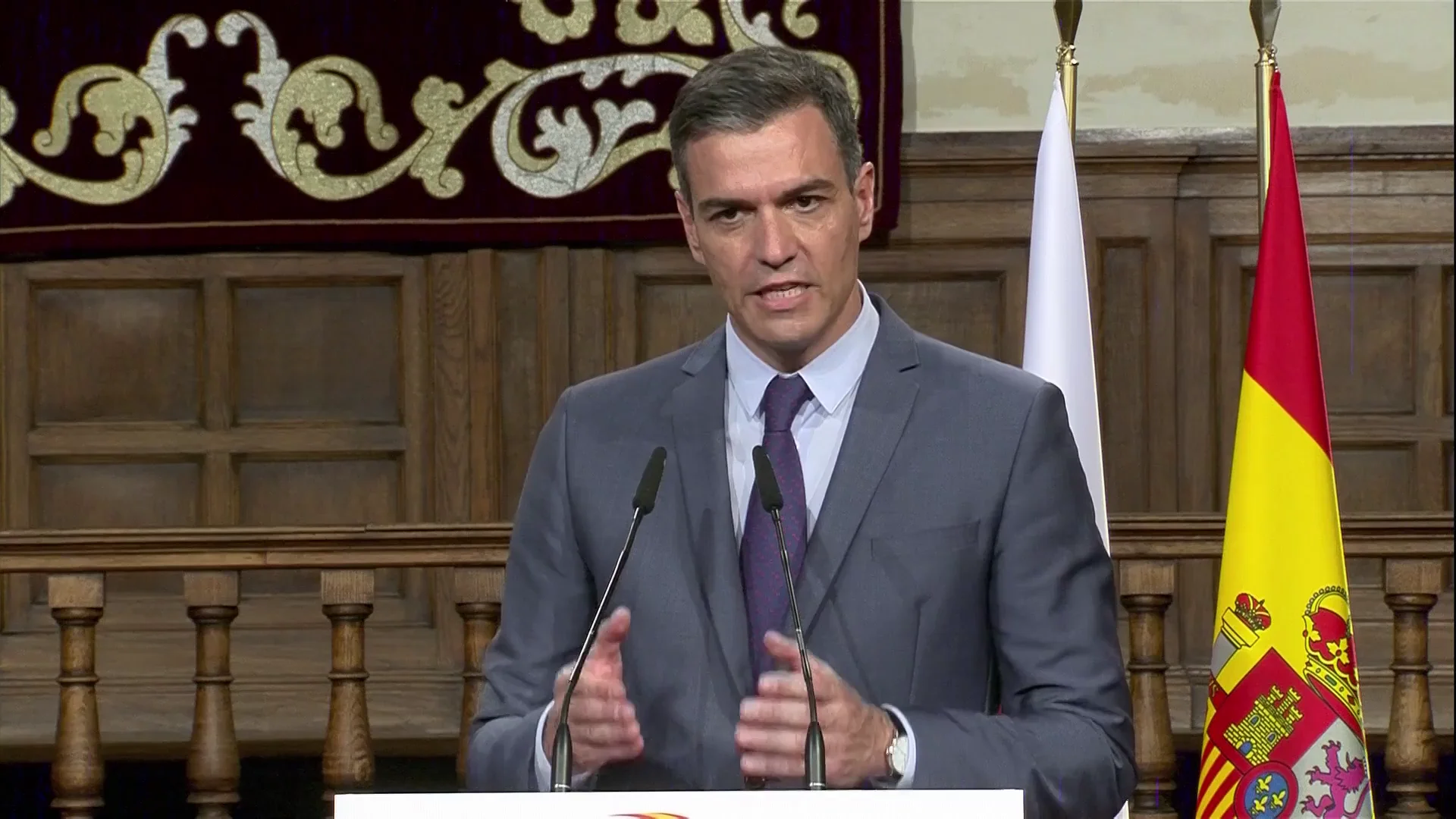 Pedro S&aacute;nchez, sobre lo indultos: "La decisi&oacute;n que tomemos nos permitir&aacute; pasar de un mal pasado a un futuro mejor"