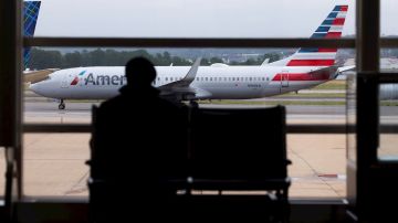 Un avión de la compañía American Airlines