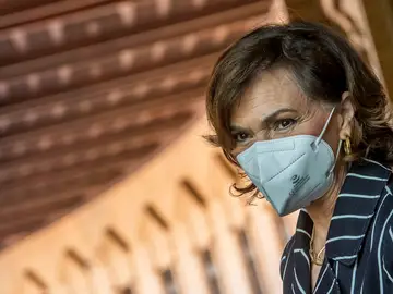 La vicepresidenta primera del Gobierno, Carmen Calvo La vicepresidenta primera del Gobierno, Carmen Calvo