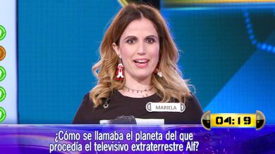 ¡Por una sola letra! El frenético Duelo Final de Mariela, a punto de llevarse 37.001 euros en ‘¡Ahora caigo!’ 