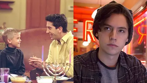 Cole Sprouse en 'Friends' y 'Riverdale' Cole Sprouse en 'Friends' y 'Riverdale'