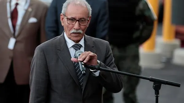Imagen de archivo del l&iacute;der del Frente Polisario, Brahim Gali