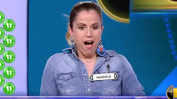 Mariela gana 32.000 euros en el Duelo Final de ‘¡Ahora caigo!’