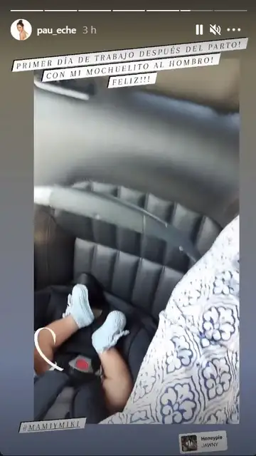 Paula Echevarría regresa al trabajo con su hijo Paula Echevarría regresa al trabajo con su hijo