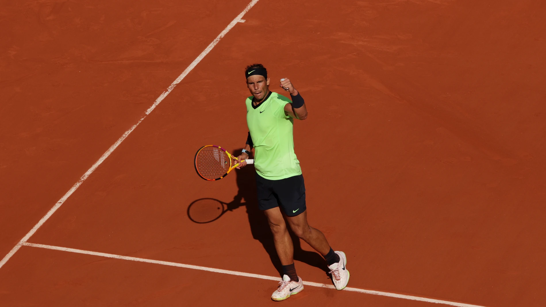 Rafa Nadal se emplea a fondo para ganar a un gran Schwartzman y jugará las semifinales de Roland Garros