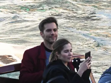 Marc Clotet y Natalia Sánchez en Venecia Marc Clotet y Natalia Sánchez en Venecia