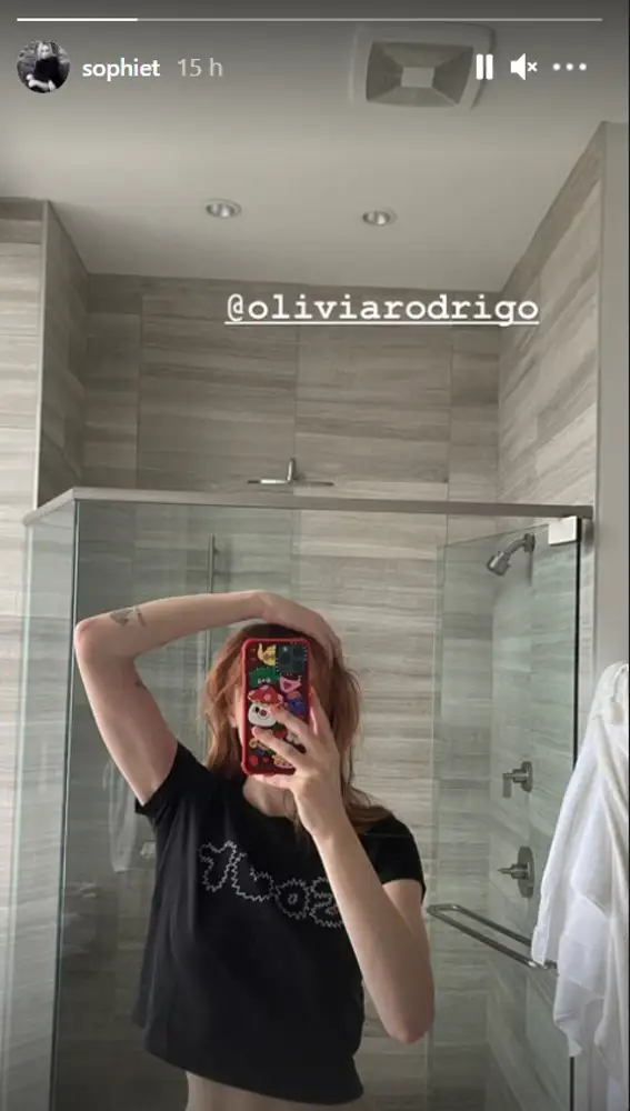 Sophie Turner en su Instagram