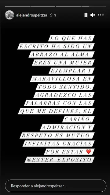 El mensaje de Alejandro Speitzer El mensaje de Alejandro Speitzer