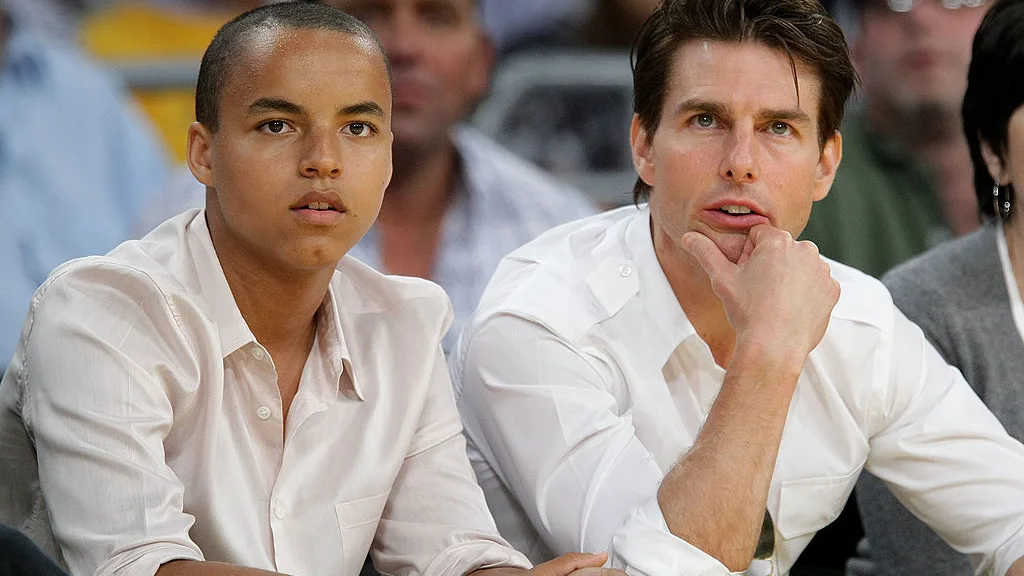 Connor Cruise y su padre, Tom Cruise Connor Cruise y su padre, Tom Cruise