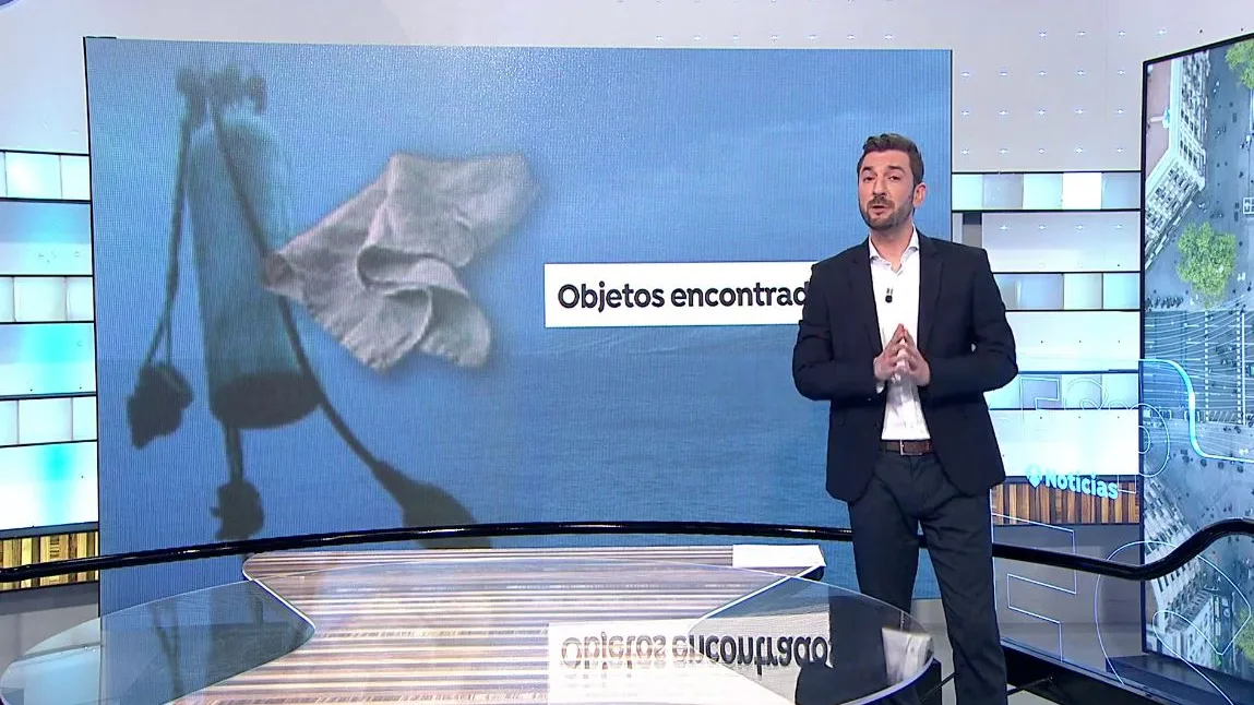 Objetos encontrados en el fondo de mar.