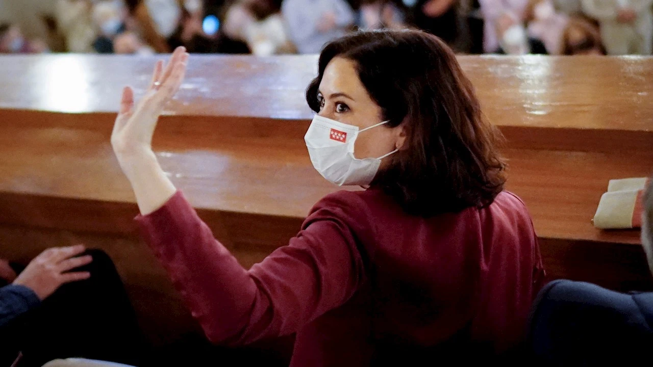 La presidenta de Madrid, Isabel Díaz Ayuso La presidenta de Madrid, Isabel Díaz Ayuso