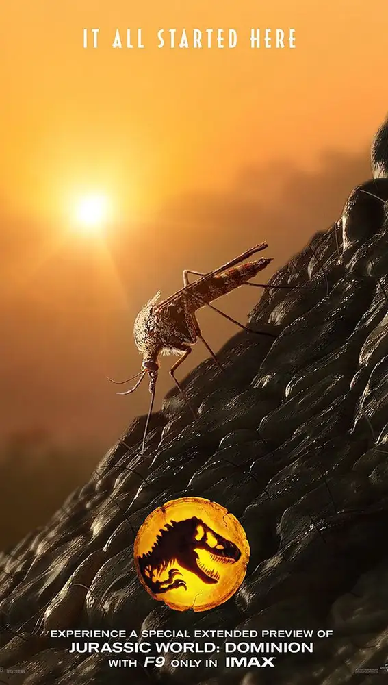 Teaser póster de 'Jurassic World: Dominion'