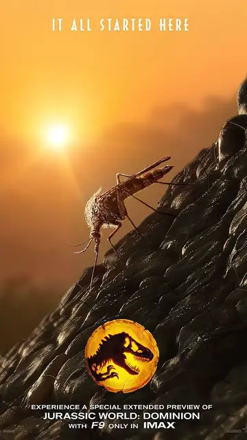 Teaser póster de 'Jurassic World: Dominion' Teaser póster de 'Jurassic World: Dominion'