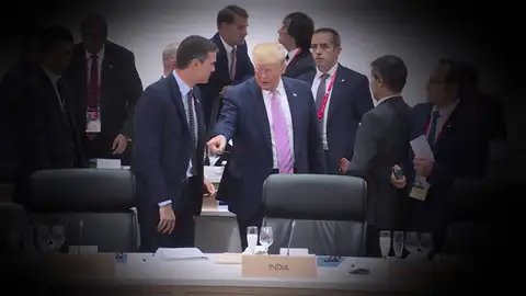 Encuentros de presidentes españoles y estadounidenses: de la cumbre González- Reagan al 'feo' gesto de Trump a Sánchez Encuentros de presidentes españoles y estadounidenses: de la cumbre González- Reagan al 'feo' gesto de Trump a Sánchez