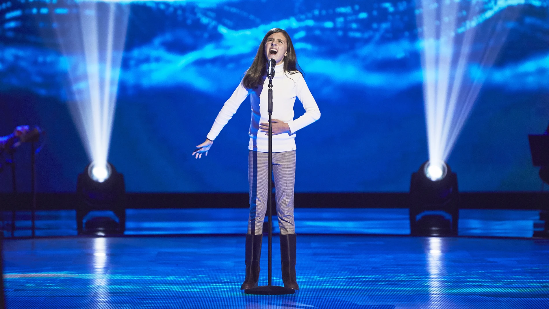 Marta Fernández canta ‘When I was your man’ en las Audiciones a ciegas de ‘La Voz Kids’