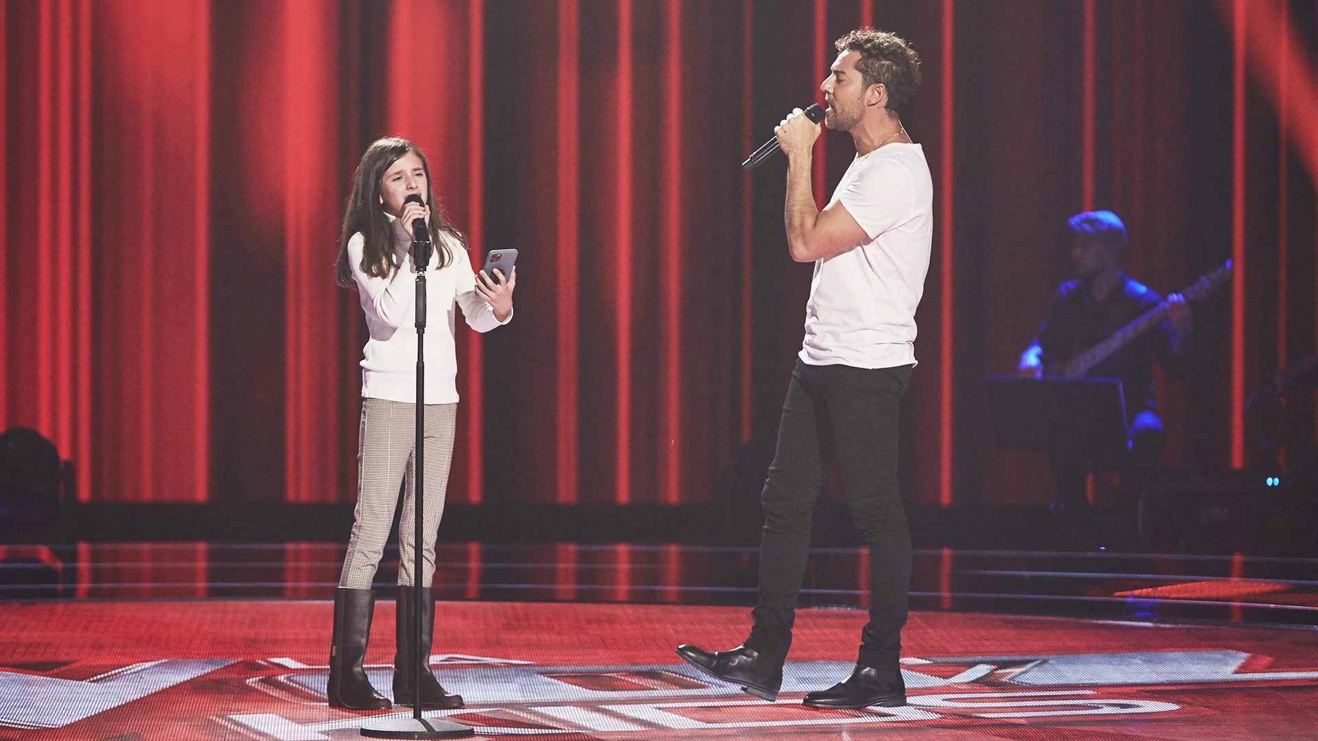 David Bisbal canta ‘Dígale’ con Marta Fernández en las Audiciones a ciegas de ‘La Voz Kids’ David Bisbal canta ‘Dígale’ con Marta Fernández en las Audiciones a ciegas de ‘La Voz Kids’